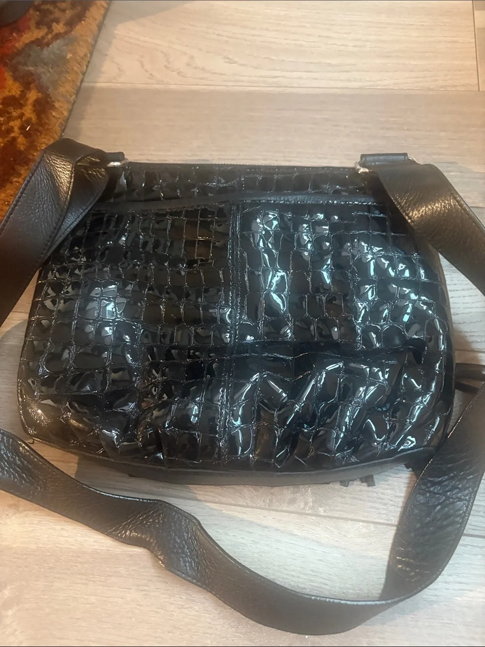 Brighton crossbody glossy